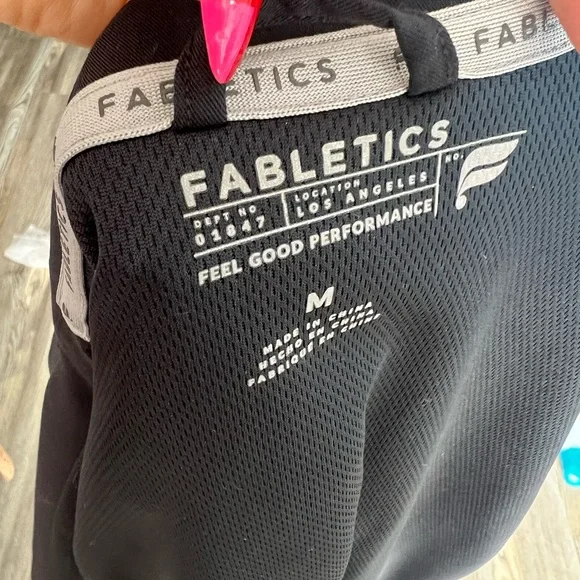 Fabletics Women’s Black Jacket Heavy - Picture 2 of 14